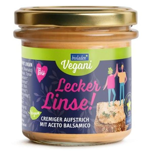 Produktfoto zu Brotaufstrich Lecker Linse, 135g