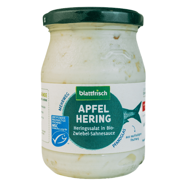 Produktfoto zu Apfel-Heringssalat 250g-Glas