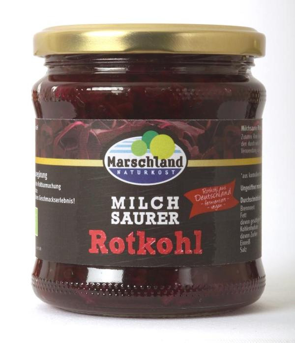 Produktfoto zu Rotkohl fermentiert, 370ml