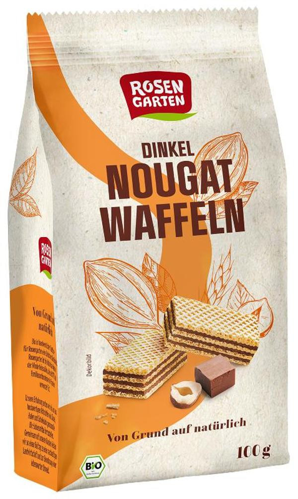 Produktfoto zu Dinkel Nougat Waffeln, 100g