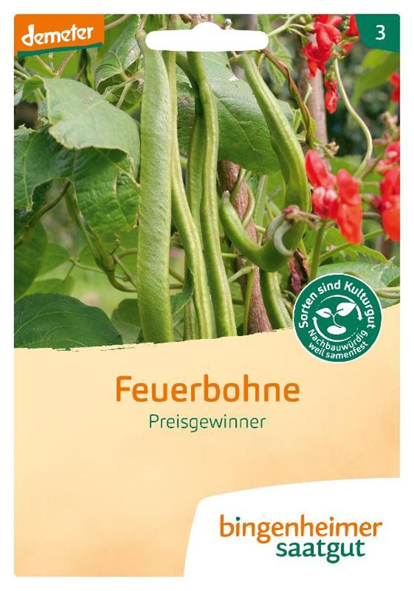 Produktfoto zu Saatgut, Feuerbohne Preisgewinner