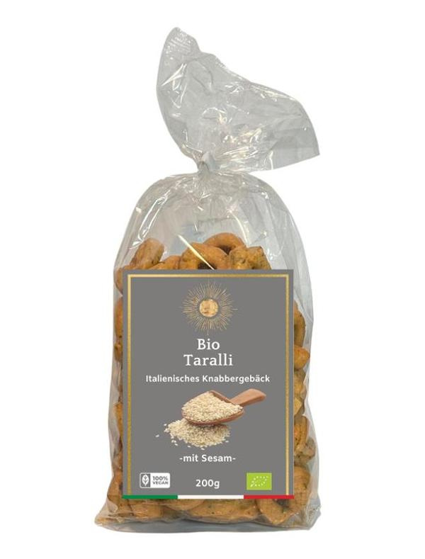 Produktfoto zu Taralli mit Sesam 200g