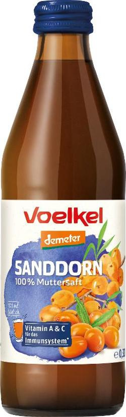 Produktfoto zu Sanddorn Muttersaft, 0,33l