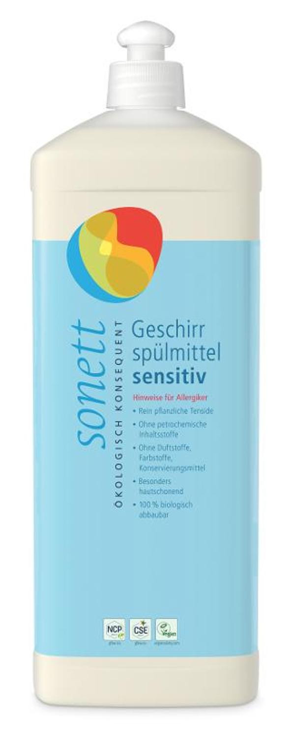 Produktfoto zu Geschirrspülmittel sensitiv 1l