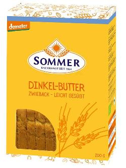 Produktfoto zu Dinkel Butter Zwieback 200g