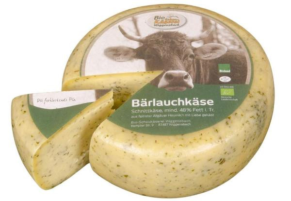 Produktfoto zu Allgäuer Bärlauchkäse