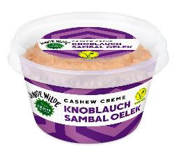 Produktfoto zu Cashew Creme - Knoblauch Sambal Oelek, 150g