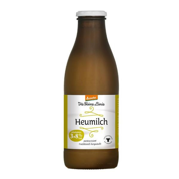 Produktfoto zu Heumilch 3,8%, 1l-Flasche