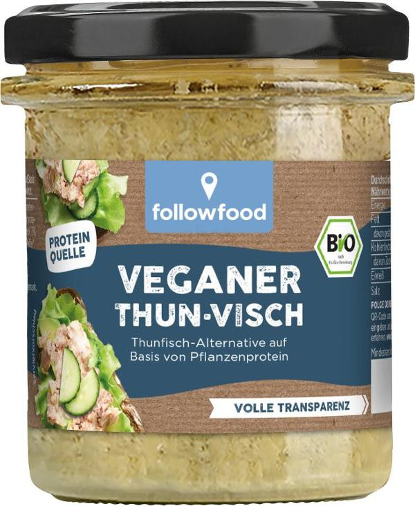 Produktfoto zu Veganer Thunvisch in Öl 180g