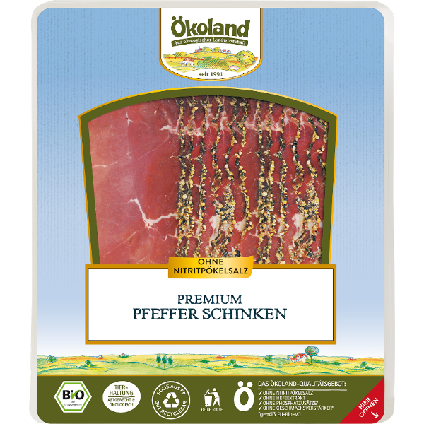 Produktfoto zu Premium Pfefferschinken 70g