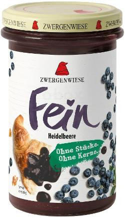 Produktfoto zu Heidelbeere Fein, Fruchtaufstrich, 280g