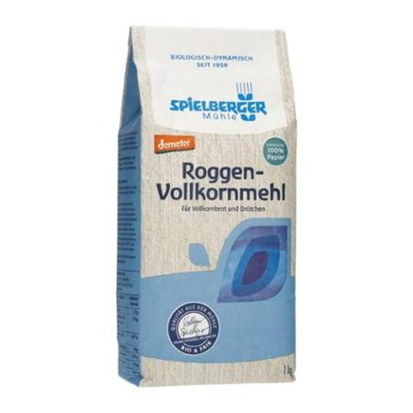 Produktfoto zu Roggenmehl Vollkornmehl 1kg