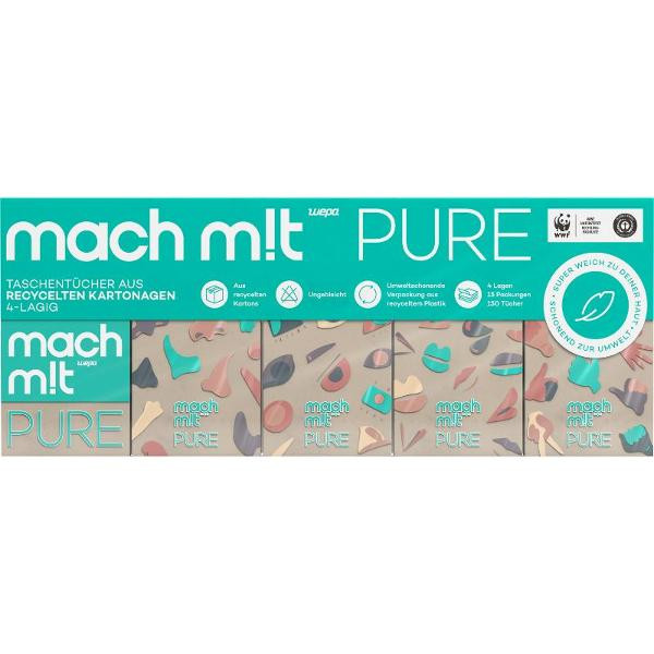 Produktfoto zu Taschentücher "Mach mit" beige