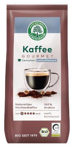 Produktfoto zu Gourmet Kaffee entkoffeiniert gemahlen 250g