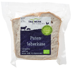 Produktfoto zu Putenleberkäs Scheibe 180g