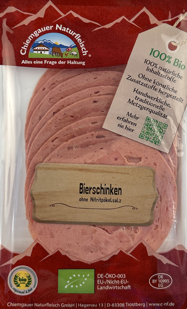 Produktfoto zu Bierschinken, Aufschnitt 70g