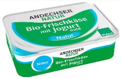 Produktfoto zu Andechser Frischkäse mit Joghurt, natur, 175g