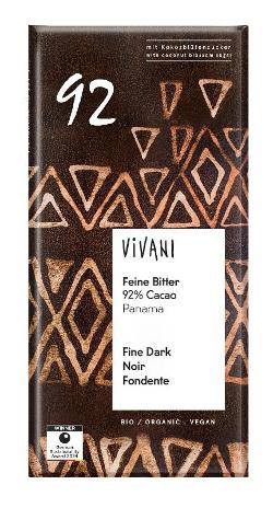 Produktfoto zu Feine Bitter 92 % Cacao 80g