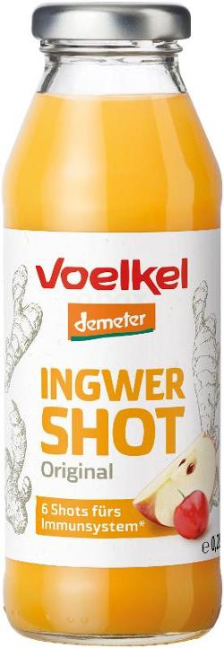 Produktfoto zu Shot Ingwer, 0,28l