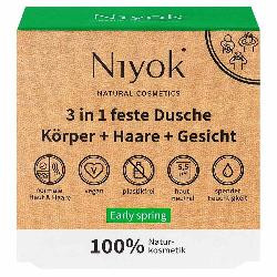 Produktfoto zu 3in1 Feste Dusche Körper Haare Gesicht, 80g