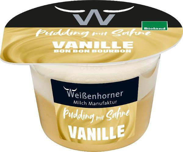 Produktfoto zu Vanille-Pudding mit Sahnehaube 175g