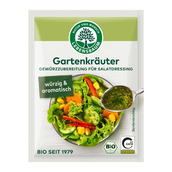 Produktfoto zu Salatdressing Garten-Kräuter 3x5g