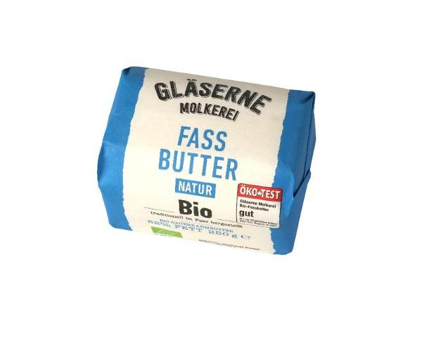 Produktfoto zu Fassbutter Sauerrahm natur 250g