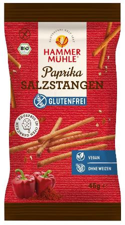 Produktfoto zu Paprika Salzstangen 45g