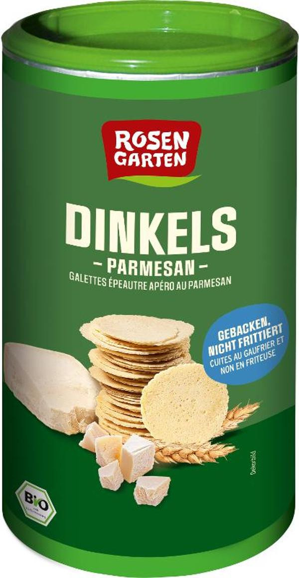 Produktfoto zu Dinkels Parmesan Cracker 100g