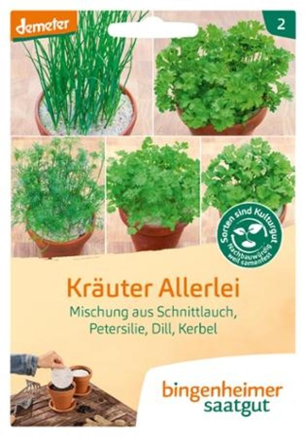 Produktfoto zu Saatgut, Kräuter Allerlei