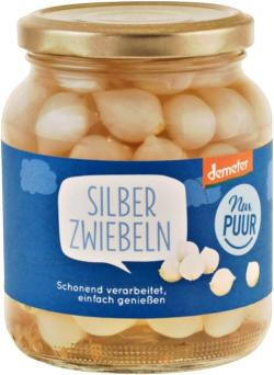 Produktfoto zu Silberzwiebeln Glas 340g