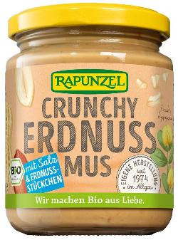 Produktfoto zu Erdnussmus Crunchy Salz 250g