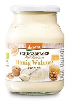 Produktfoto zu Joghurt Honig-Walnuss 500g