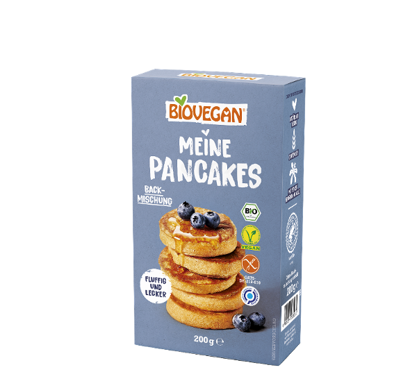 Produktfoto zu Meine Pancakes Backmischung 200g