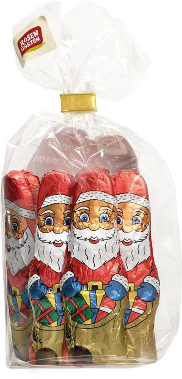 Produktfoto zu Vollmilch-Schoko-Weihnachtsmänner in Stanniolpapier, 5 Stück