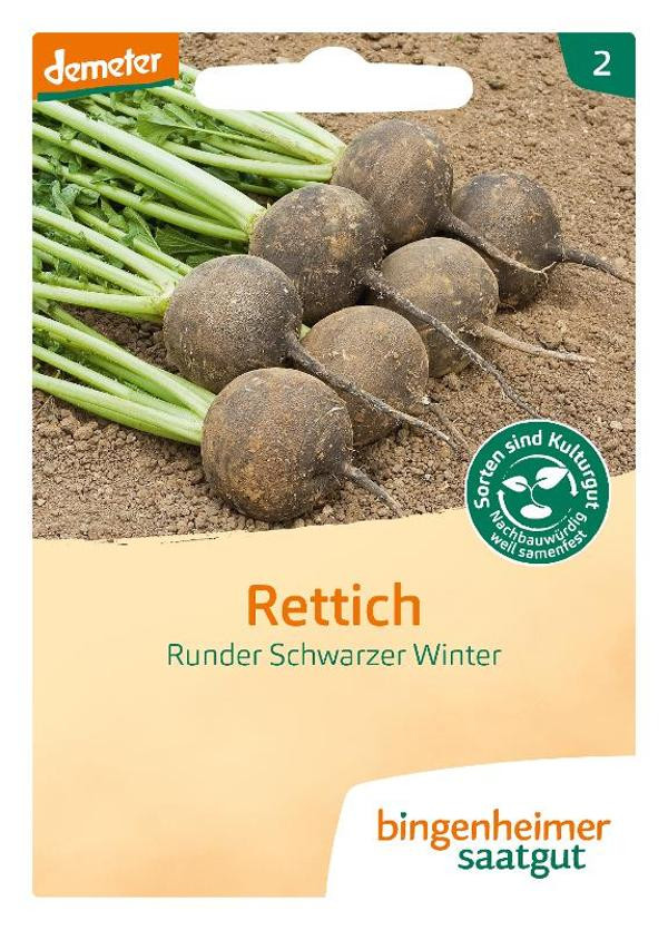 Produktfoto zu Saatgut, Winterrettich