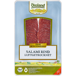 Produktfoto zu Salami Rind luftgetrocknet, geschnitten 80g