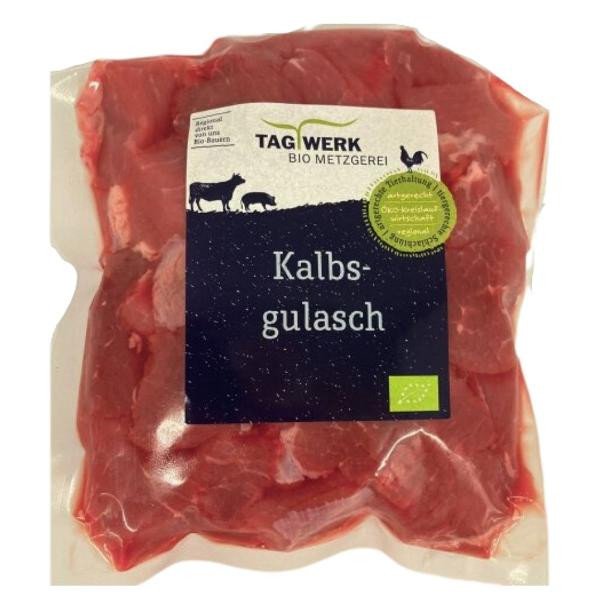 Produktfoto zu Kalbsgulasch geschnitten ca. 500g