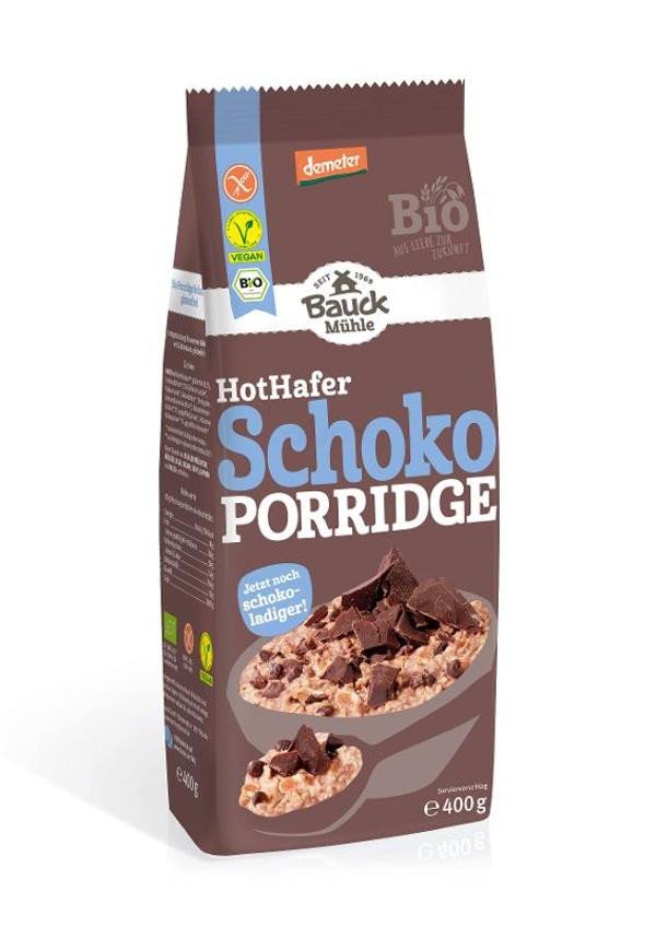 Produktfoto zu Hot Hafer Schoko-Porridge, 400g, glutenfrei