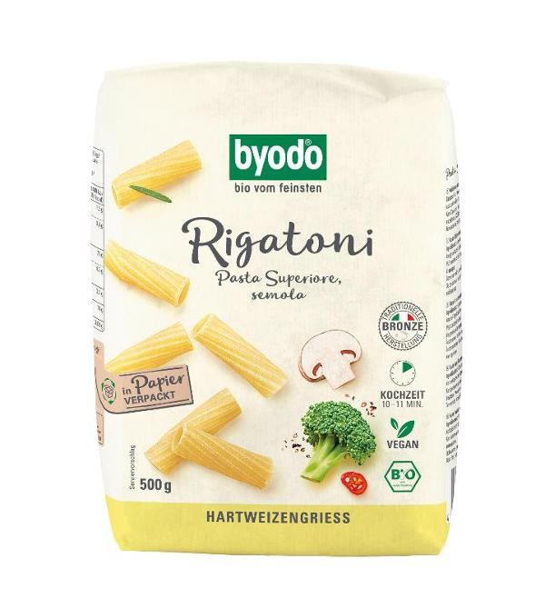 Produktfoto zu Rigatoni semola, 500g