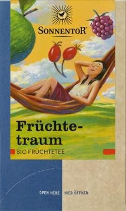 Produktfoto zu Früchtetraum Tee im Beutel, 18 Btl.