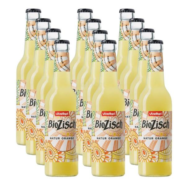 Produktfoto zu Bio Zisch Natur Orange 12x0,33l