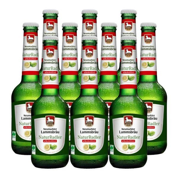 Produktfoto zu Lammsbräu Natur Radler alkoholfrei 10x0,33l