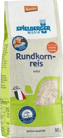 Produktfoto zu Naturreis Rundkorn, 500g