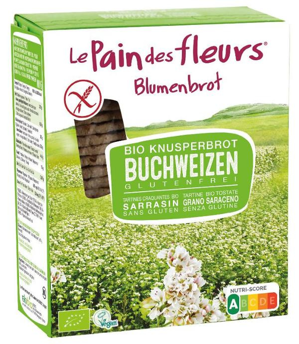 Produktfoto zu Blumenbrot Buchweizen glutenfrei 150g