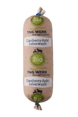 Produktfoto zu Leberwurst Cranberry-Apfel, 150g