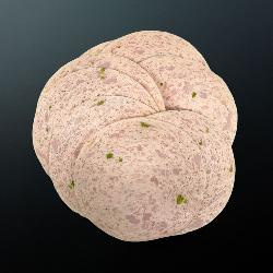 Produktfoto zu Puten-Pistazienwurst 150g-Pckg.