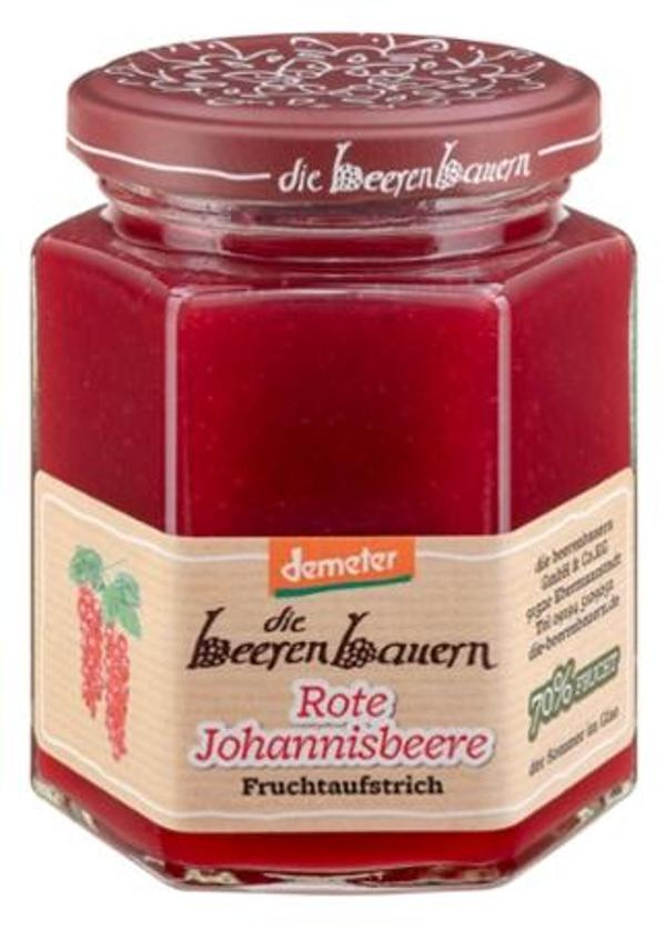 Produktfoto zu Rote Johannisbeere Fruchtaufstrich 200g