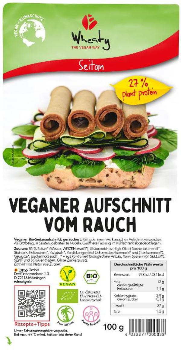 Produktfoto zu Wheaty Aufschnitt vom Rauch 100g