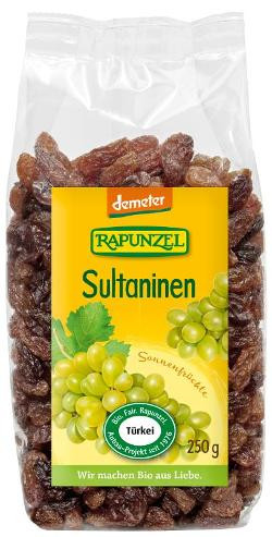 Produktfoto zu Sultaninen Demeter 250g